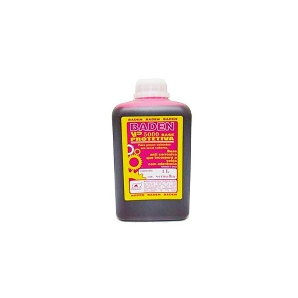 Tinta Verniz Antioxidante Vermelho 1 Litro - Baden