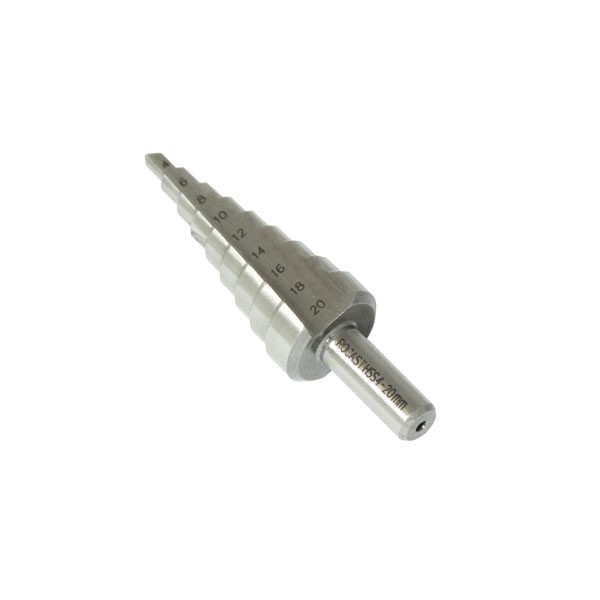 Broca Escalonada HSS para Metal 4 - 20 mm - Rocast