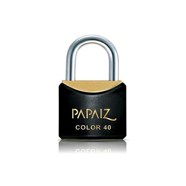 Cadeado Latão 40mm Capa Preto Segredo Igual