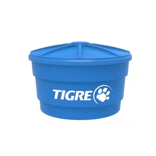 Caixa D'Água c/ Tampa 500 Litros Polietileno - Tigre