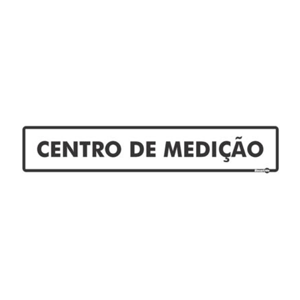 Placa em Poliestireno Centro de Medicação PS-426