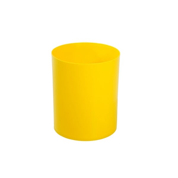 Cesto de Lixo 12 L Red sem Tampa Amarelo