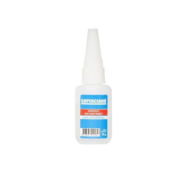Cola Adesivo Instantâneo Superciano 20Gr - Itw