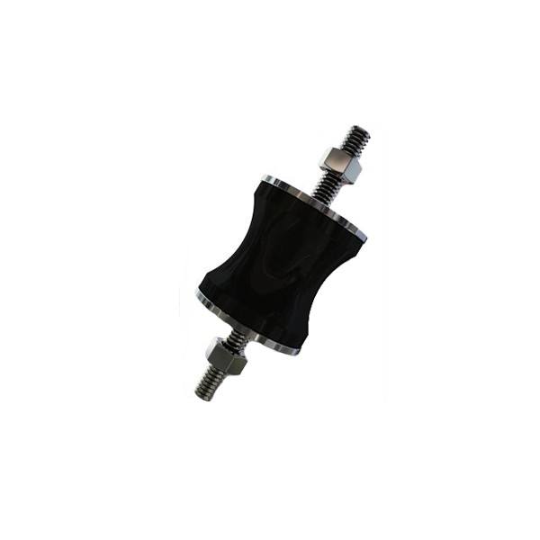 Amortecedor Coxim II Borracha 9.5mm 3/8 Pol. 50mm - Vibra Stop