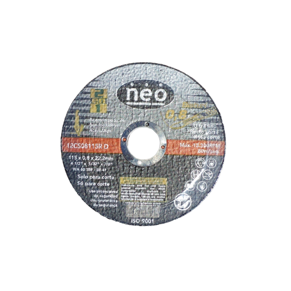 Disco de Corte 4.1/2 x 3/64 x 7/8 Pol.