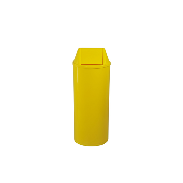 Cesto de Lixo 22 L Red Basculante Amarelo