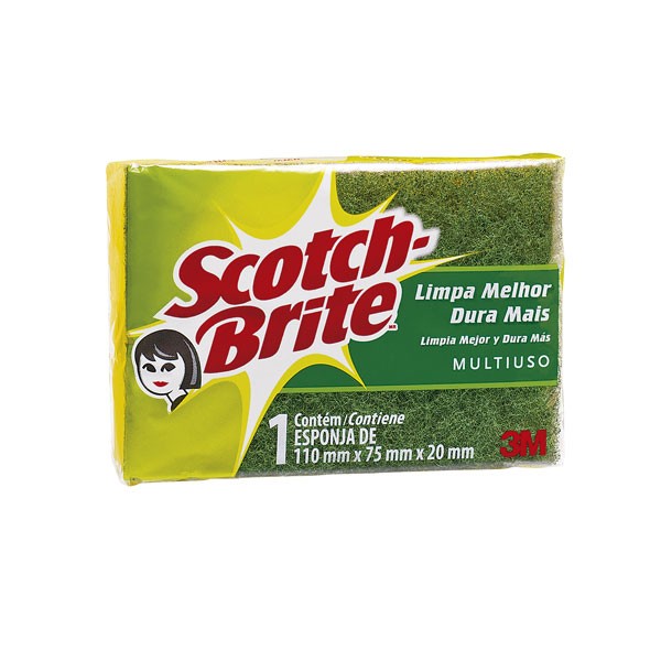 Esponja Dupla Face Scotch Brite - 3M