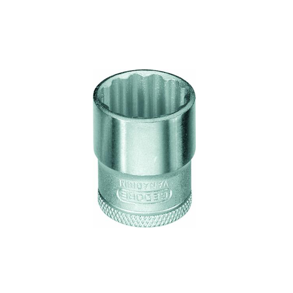 Soquete Estriado 15mm Encaixe 3/8 Pol. - Gedore