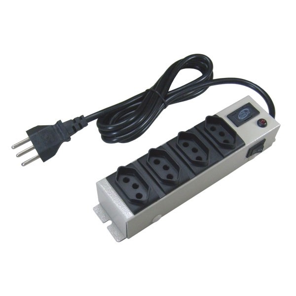 Filtro linha 4 tomadas bivolt