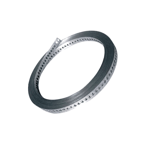 Fita Perfurada Galvanizada 19mm x 0.40mm x 30m - Ancora