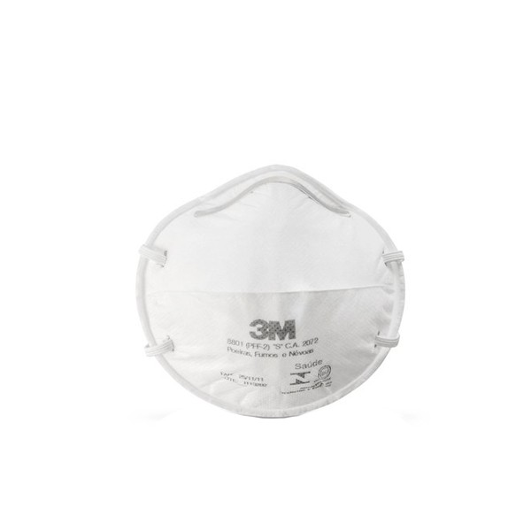 Máscara Descartável s/ Válvula PFF2 Branca - 3M