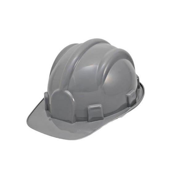 Capacete de Segurança Aba Frontal Cinza
