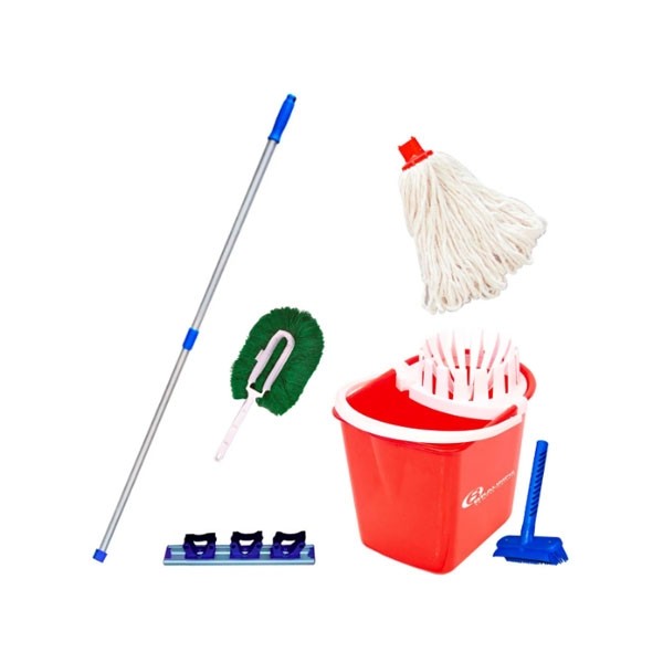 Kit Mopinho para Limpeza Vermelho NY05VM - Bralimpia