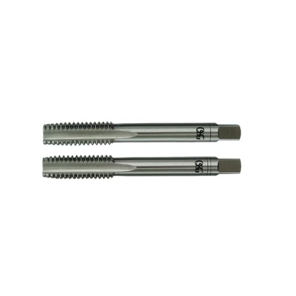 Jogo de Macho Aço Rápido 3.2mm 1/8 Pol. Unf nº 5 - 2 Pçs