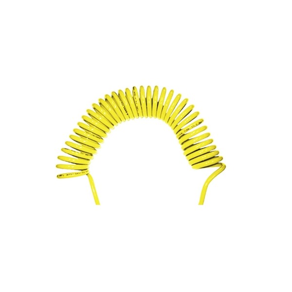 Mangueira Espiral de Pu Amarelo 8.0 x 5.0mm x 30 Metros s/Terminal - SG