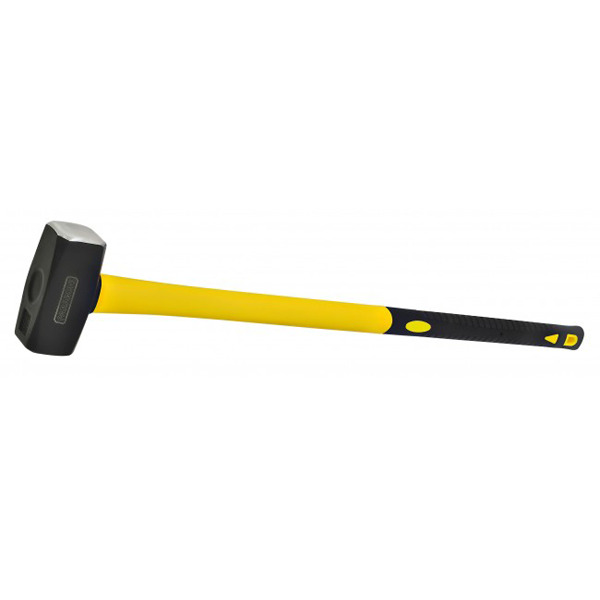 Marreta Quadrada 5.0 kg com Cabo Fibra de Vidro