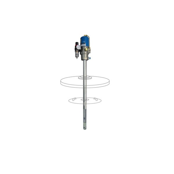 Propulsora Pneumática p/ Graxa Balde 50K - 12020T-G2 - Bozza