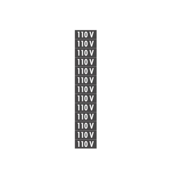Plaqueta Destacável 110V c/ 13 UN. - Encartale