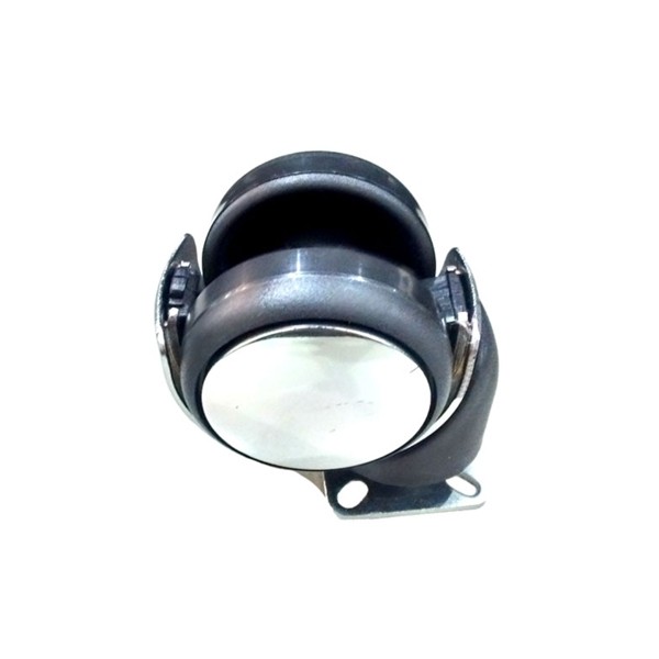 Rodízio 38mm Giratório Placa