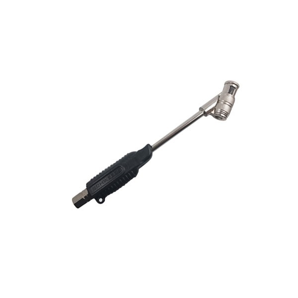 Bico Encher Pneu 240mm Rosca Fêmea de 1/4 BSP Duplo SCH703