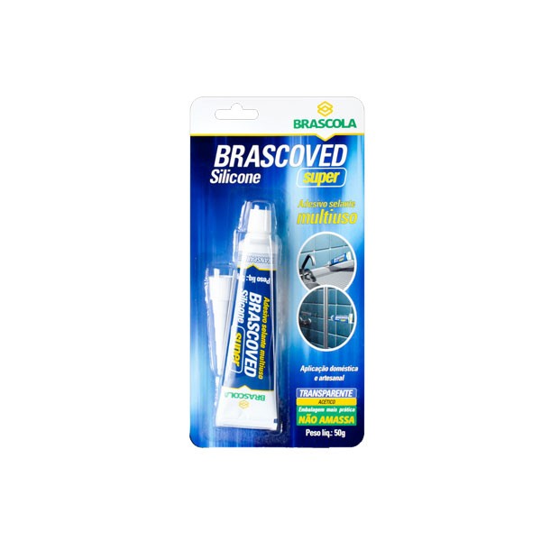 Silicone Incolor 50G - Brascola