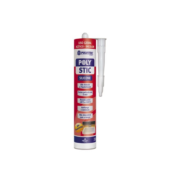 Silicone Acético Branco 280 G
