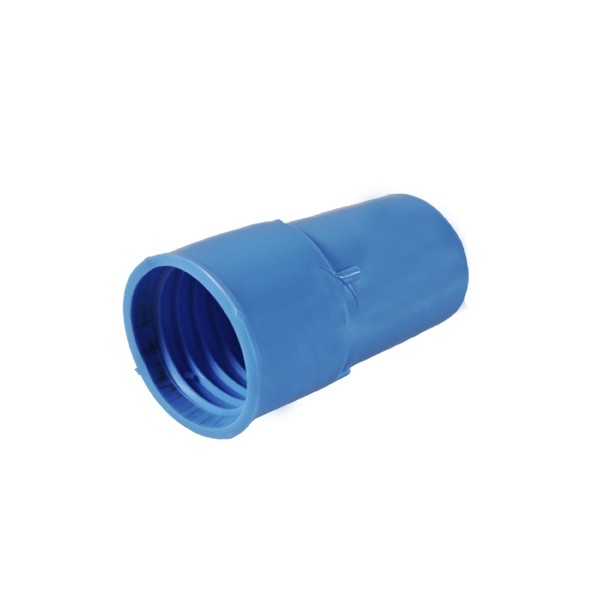 Terminal Liso Azul para Mangueira de Piscina