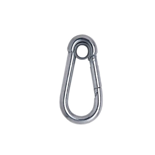 Mosquetão Trava Simples Galvanizado 10 x 100mm