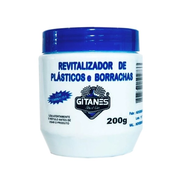 Revitalizador De Plásticos E Borrachas 200g - Gitanes 