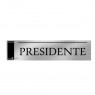 Placa Inox Presidente Pa40 - Encartale