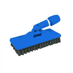 Suporte Limpa Tudo Escova Reforçada 3PÇS Azul - Bralimpia