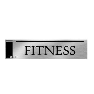 Placa Inox Fitness Pa52 - Encartale