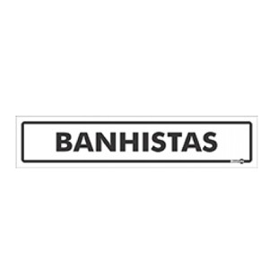 Placa Banhistas Ps432 - Encartale 