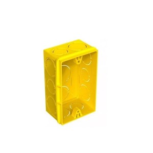 Caixinha de Luz PVC 4x2 Amarela