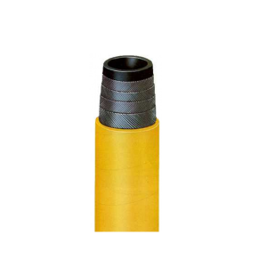 Mangueira para Ar e Água 12.7mm 1/2 Pol. 300 lbs  Amarelo/Preto (Vendida por Metro)