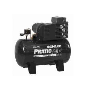 Compressor de Ar Baixa Pressão 10 Pés 100L Monofásico - CSV10/100 - Schulz