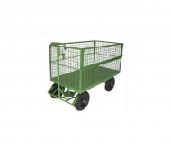 Carro Plataforma Fechado em Tela Capacidade 800Kg 150X80CM