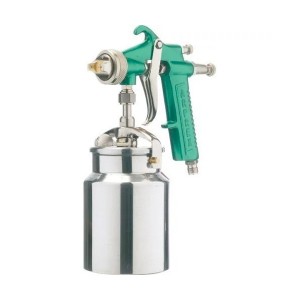 Pistola de Pintura Baixa Produção Caneca Alumínio Bico de 1.2 mm - Majam