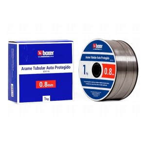 Arame Mig 0.8mm 1kg Revestido E71T-11 - Boxer