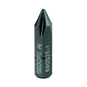 Bit Philips Nº2 1/4 Pol. 25 mm - Gedore