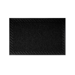 Tapete Capacho Vinil 0.60x 0.90cm - Preto - Bella Casa