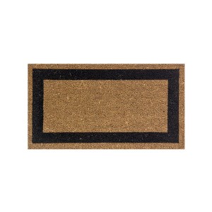 Capacho Fibra de Coco 0.60 x 0.33cm Estampado Retangular - Bella Casa