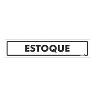 Placa Estoque Ps191 - Encartale 