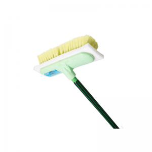 Vassoura Lavagem Veículos Esfregão 25cm com Cabo 2m