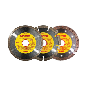 Kit Discos Diamantados 3 Peças - Starrett