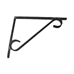 Mão Francesa Colonial 30cm Preto