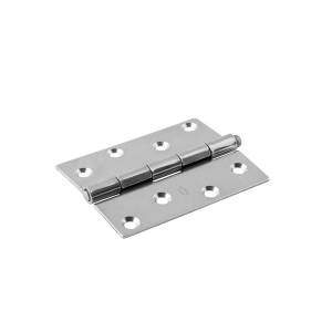 Dobradiça Pino Solto 101.6mm 4 x 3 Pol. Inox 100x75mm