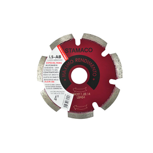 Disco Diamantado Segmentado p/ Serra Circular 105mm 1027 - Stamaco
