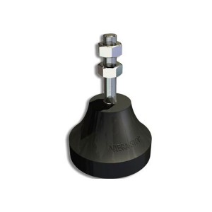 Amortecedor de Borracha Micro III 5/16 Pol. 100Kg - Vibra Stop