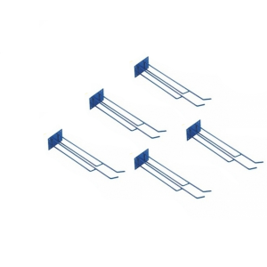 5 Ganchos Azul